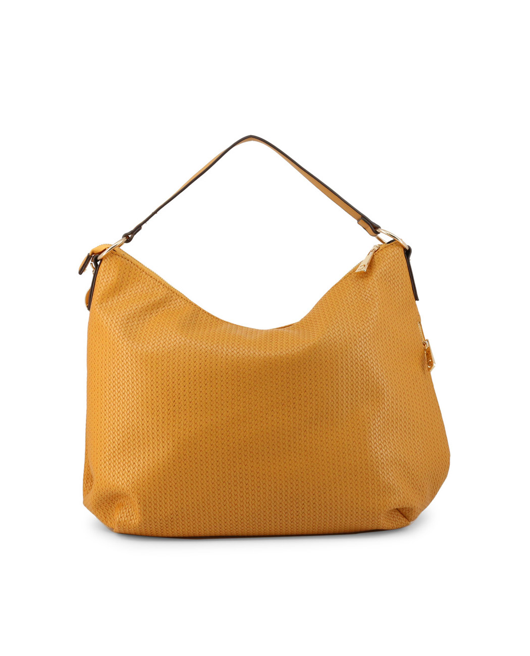 Orange Leather Retro Handbag